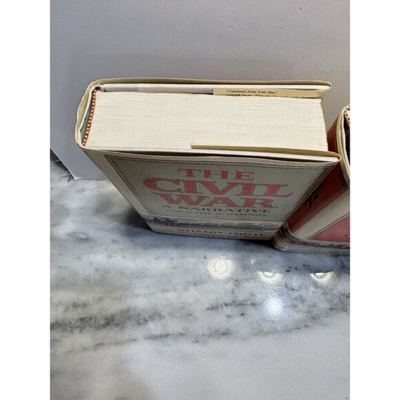 The Civil War A Narrative By Shelby Foote Hardcover With Dust Jackets 58, 63, 74 - Picture 11 of 16